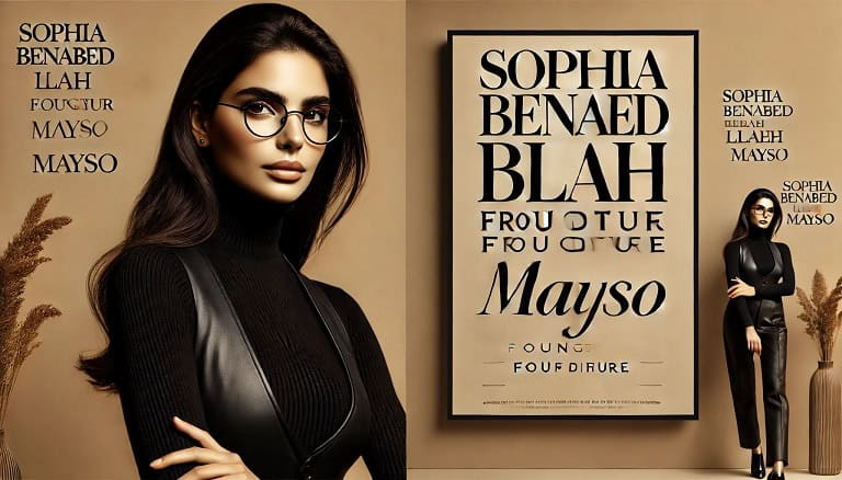 Sophia Benabellah: The Inspirational Journey of Visionary Entrepreneur and Founder of Mayso