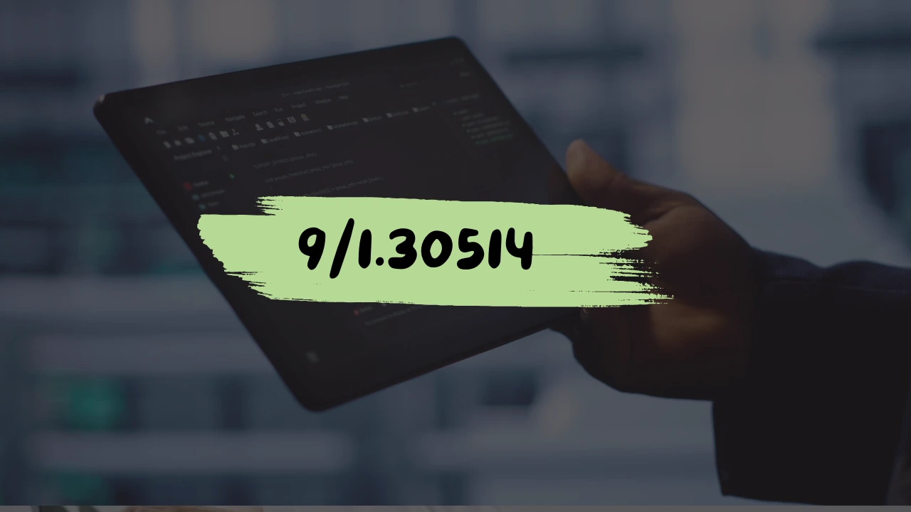 9/1.30514: Understanding Its Impact on Market Trends