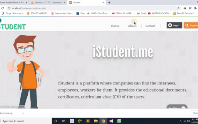 Web-Based Student Portal in PHP/MySQLi with Full Source Code
